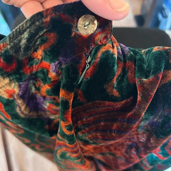 Citron Santa Monica Collection Silk Phoenix Skirt - Picture 9 of 15